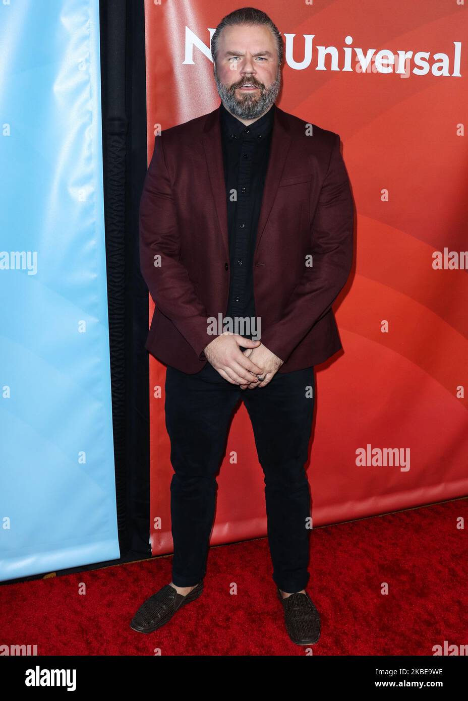 PASADENA, LOS ANGELES, CALIFORNIA, USA - JANUARY 11: Tyler Labine ...