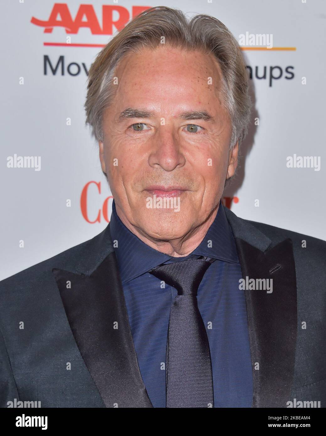 BEVERLY HILLS, LOS ANGELES, CALIFORNIA, USA - JANUARY 11: Don Johnson arrives at AARP The Magazine's 19th Annual Movies For Grownups Awards held at The Beverly Wilshire Four Seasons Hotel on January 11, 2020 in Beverly Hills, Los Angeles, California, United States. (Photo by Image Press Agency/NurPhoto) Stock Photo