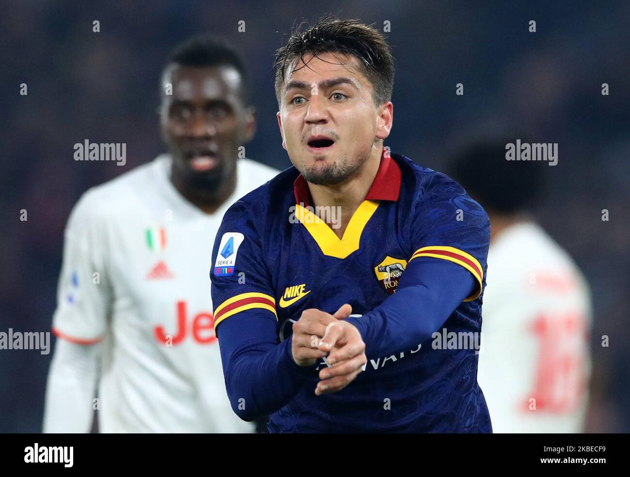 Cengiz Roma Lineman soccer hi-res stock photography and images - Alamy