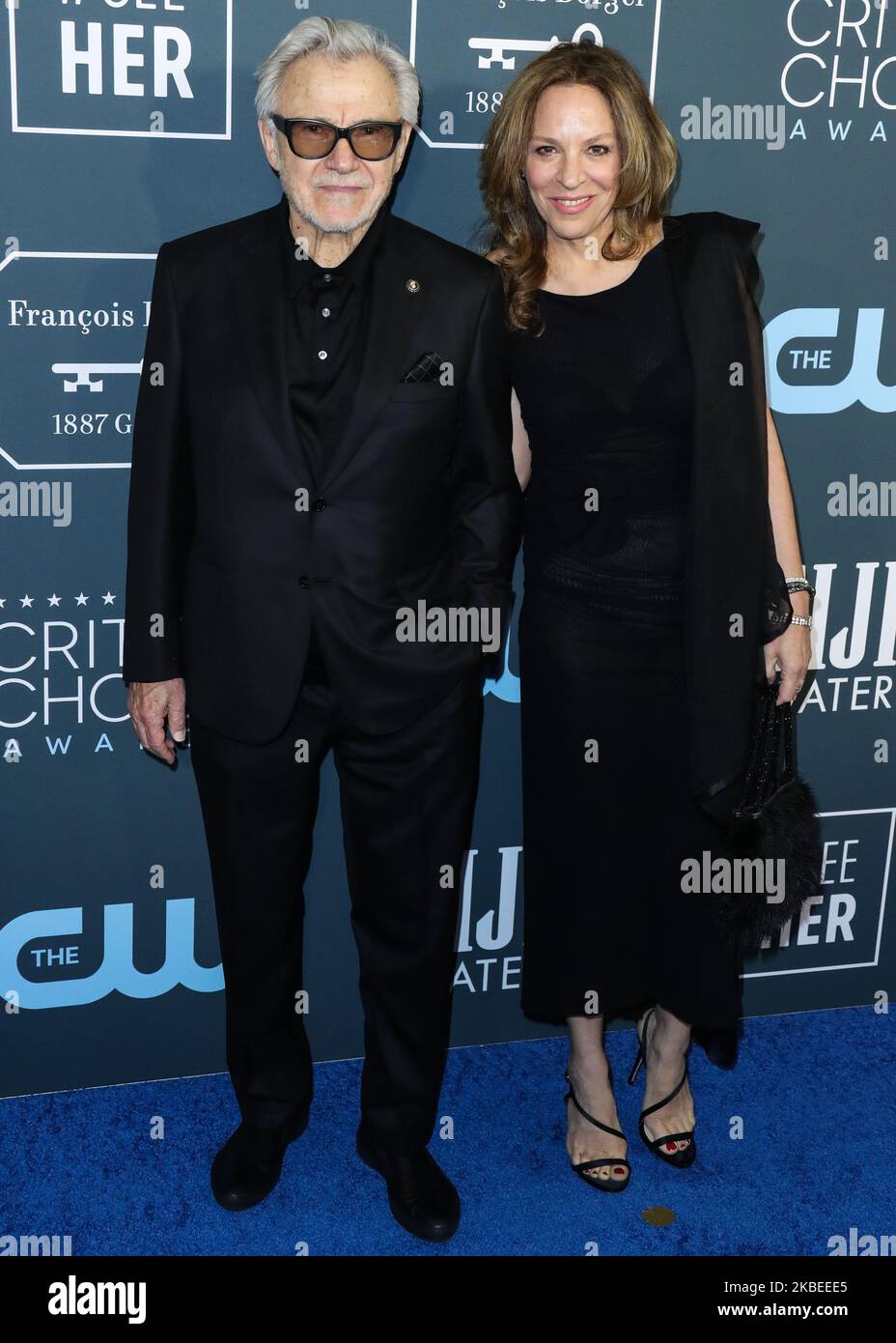 SANTA MONICA, LOS ANGELES, CALIFORNIA, USA - JANUARY 12: Harvey Keitel