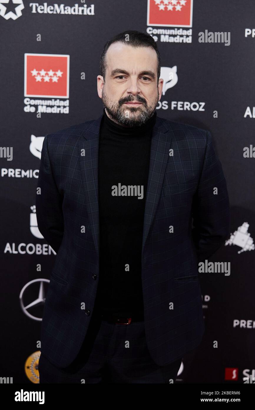 Nacho Vigalondo attends to Feroz Awards 2020 at Teatro Auditorio Ciudad de Alcobendas on January 16, 2020 in Madrid, Spain. (Photo by A. Ware/NurPhoto) Stock Photo