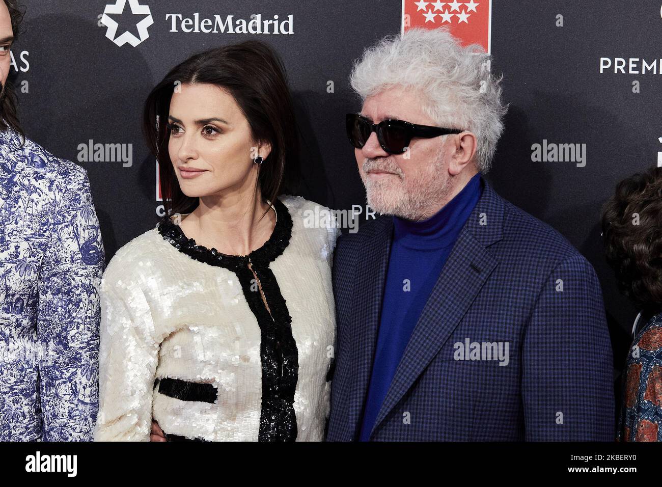 Penelope Cruz and Pedro Almodovar attends to Feroz Awards 2020 at Teatro Auditorio Ciudad de Alcobendas on January 16, 2020 in Madrid, Spain. (Photo by A. Ware/NurPhoto) Stock Photo