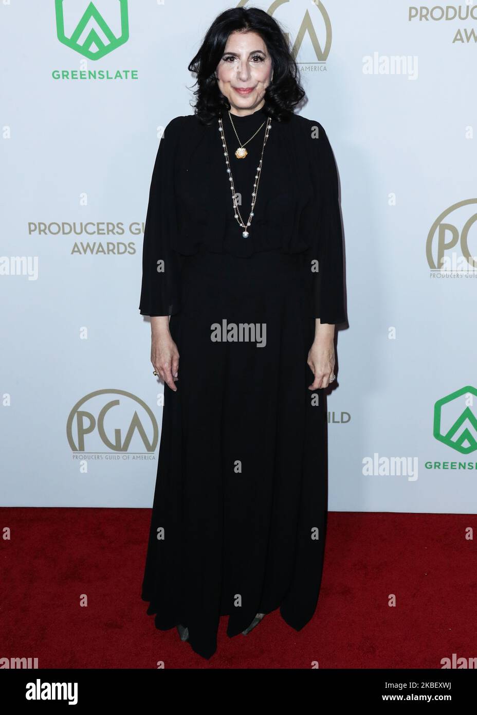 HOLLYWOOD, LOS ANGELES, CALIFORNIA, USA - JANUARY 18: Producer Sue Kroll arrives at the 31st Annual Producers Guild Awards held at the Hollywood Palladium on January 18, 2020 in Hollywood, Los Angeles, California, United States. (Photo by Xavier Collin/Image Press Agency/NurPhoto) Stock Photo