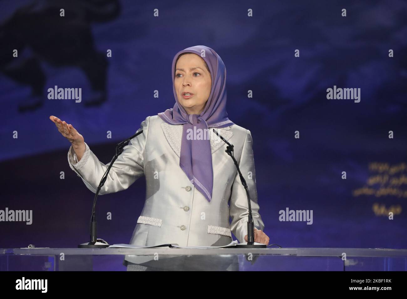 Maryam Rajavi, the President-elect of the National Council of ...
