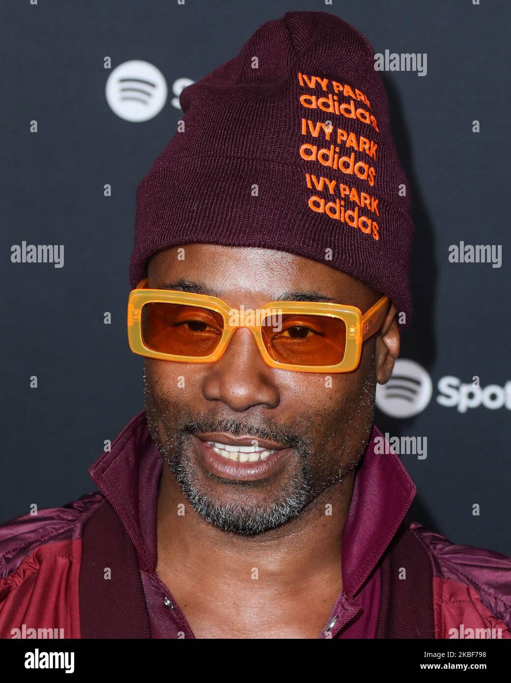 WEST HOLLYWOOD, LOS ANGELES, CALIFORNIA, USA - JANUARY 23: Billy Porter wearing Adidas x Ivy Park arrives at the Spotify Best New Artist 2020 Party held at The Lot Studios on January 23, 2020 in West Hollywood, Los Angeles, California, United States. (Photo by Xavier Collin/Image Press Agency/NurPhoto) Stock Photo