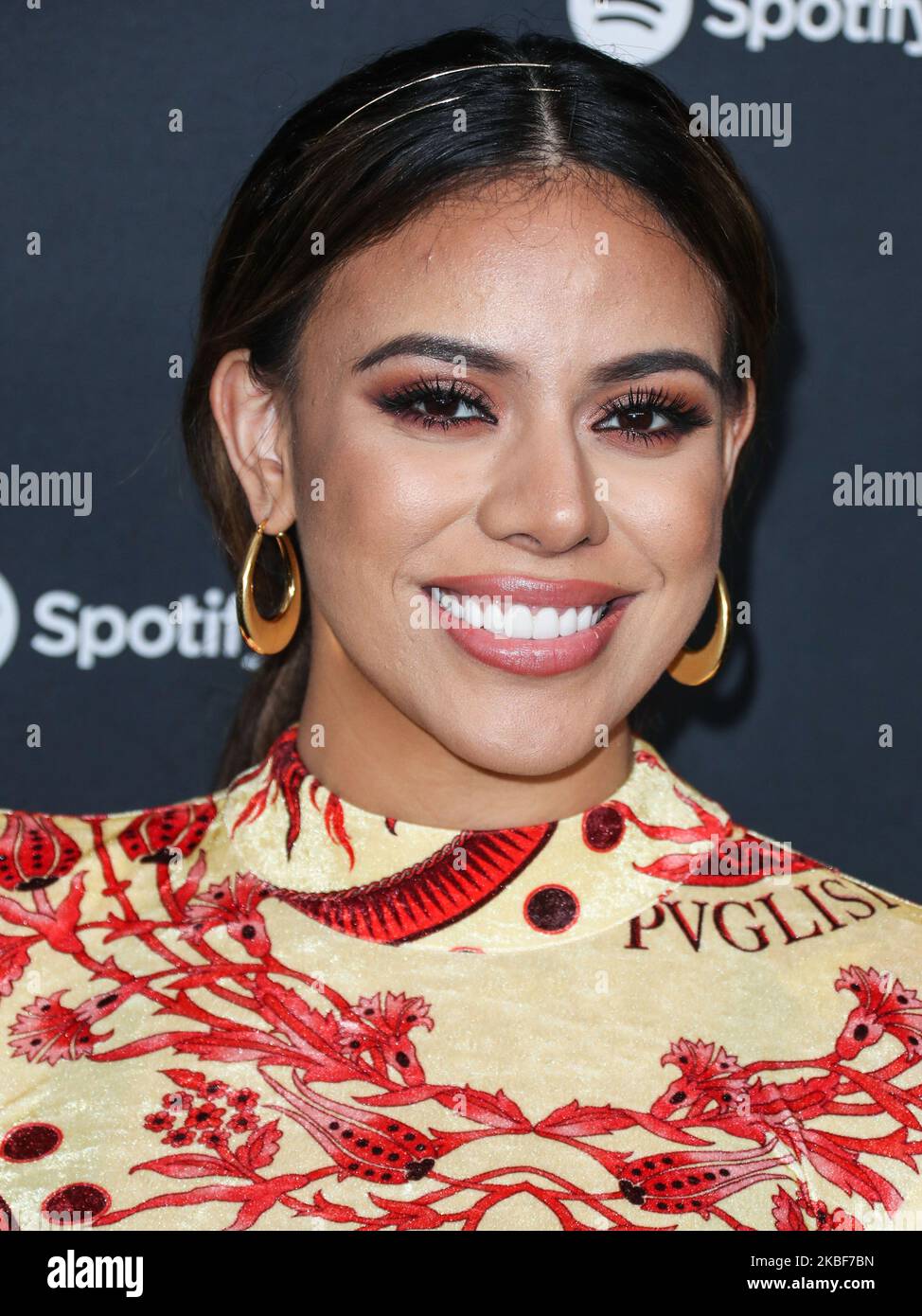 WEST HOLLYWOOD, LOS ANGELES, CALIFORNIA, USA - JANUARY 23: Singer Dinah Jane wearing Fausto Puglisi arrives at the Spotify Best New Artist 2020 Party held at The Lot Studios on January 23, 2020 in West Hollywood, Los Angeles, California, United States. (Photo by Xavier Collin/Image Press Agency/NurPhoto) Stock Photo