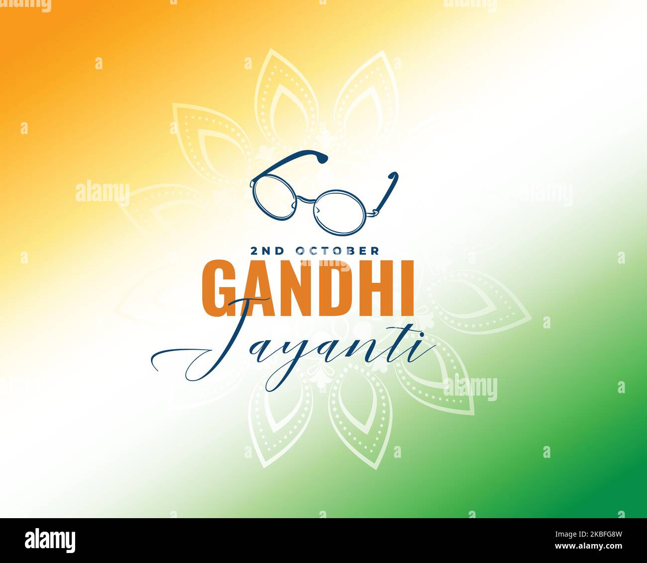 2nd October Nation Holiday Celebration Template In Tricolor Background 2nd-october-nation-holiday-celebration-template-in-tricolor-background