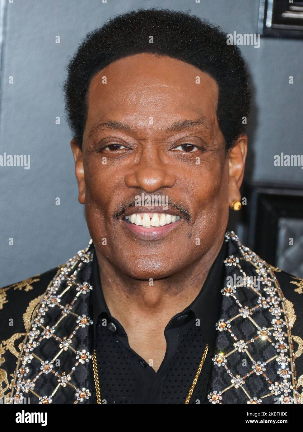 LOS ANGELES, CALIFORNIA, USA JANUARY 26 Charlie Wilson arrives at
