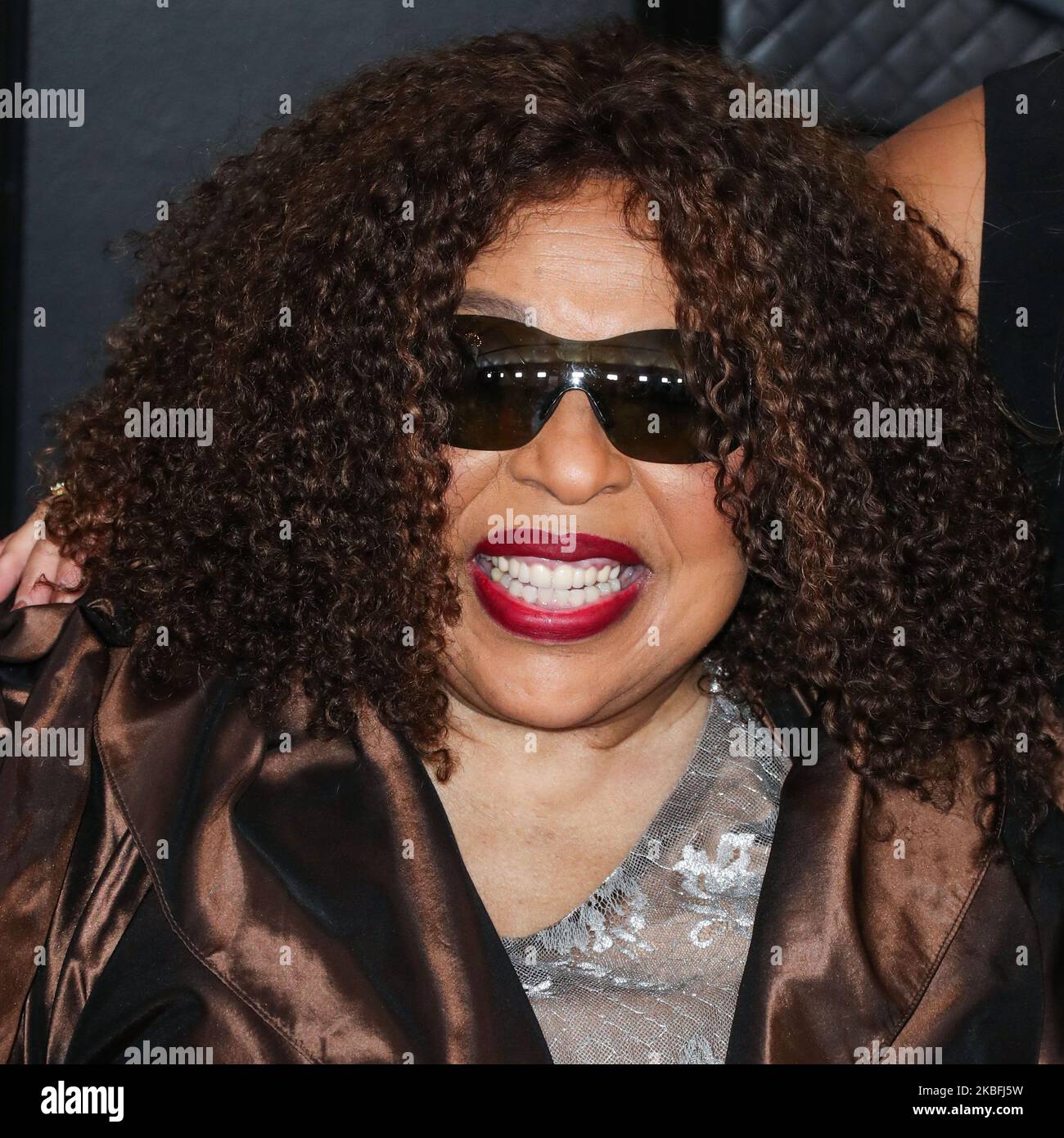 LOS ANGELES, CALIFORNIA, USA - JANUARY 26: Roberta Flack arrives at the
