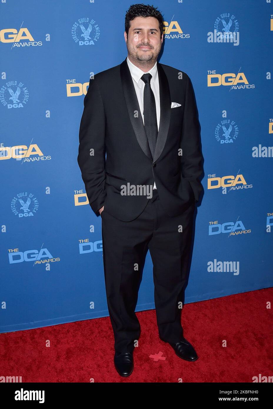 LOS ANGELES, CALIFORNIA, USA JANUARY 25 Dean Israelite arrives at