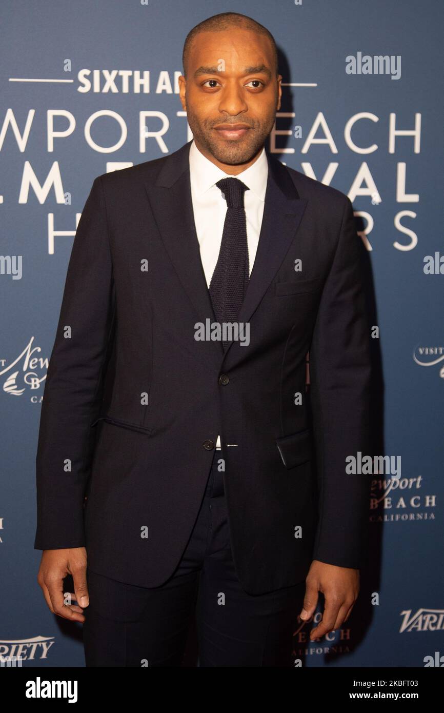 Chiwetel Ejiofor attends the Newport Beach Film Festival UK Honours 2020 at The Langham Hotel on January 29, 2020 in London, England. (Photo by Robin Pope/NurPhoto) Stock Photo