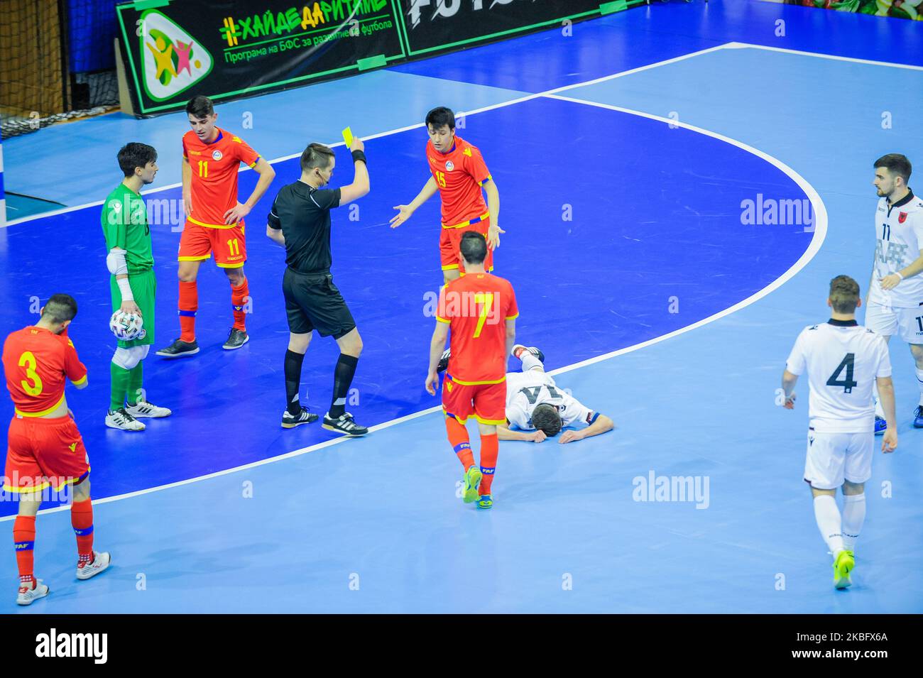 Yellow card uefa futsal euro hires stock photography and images Alamy
