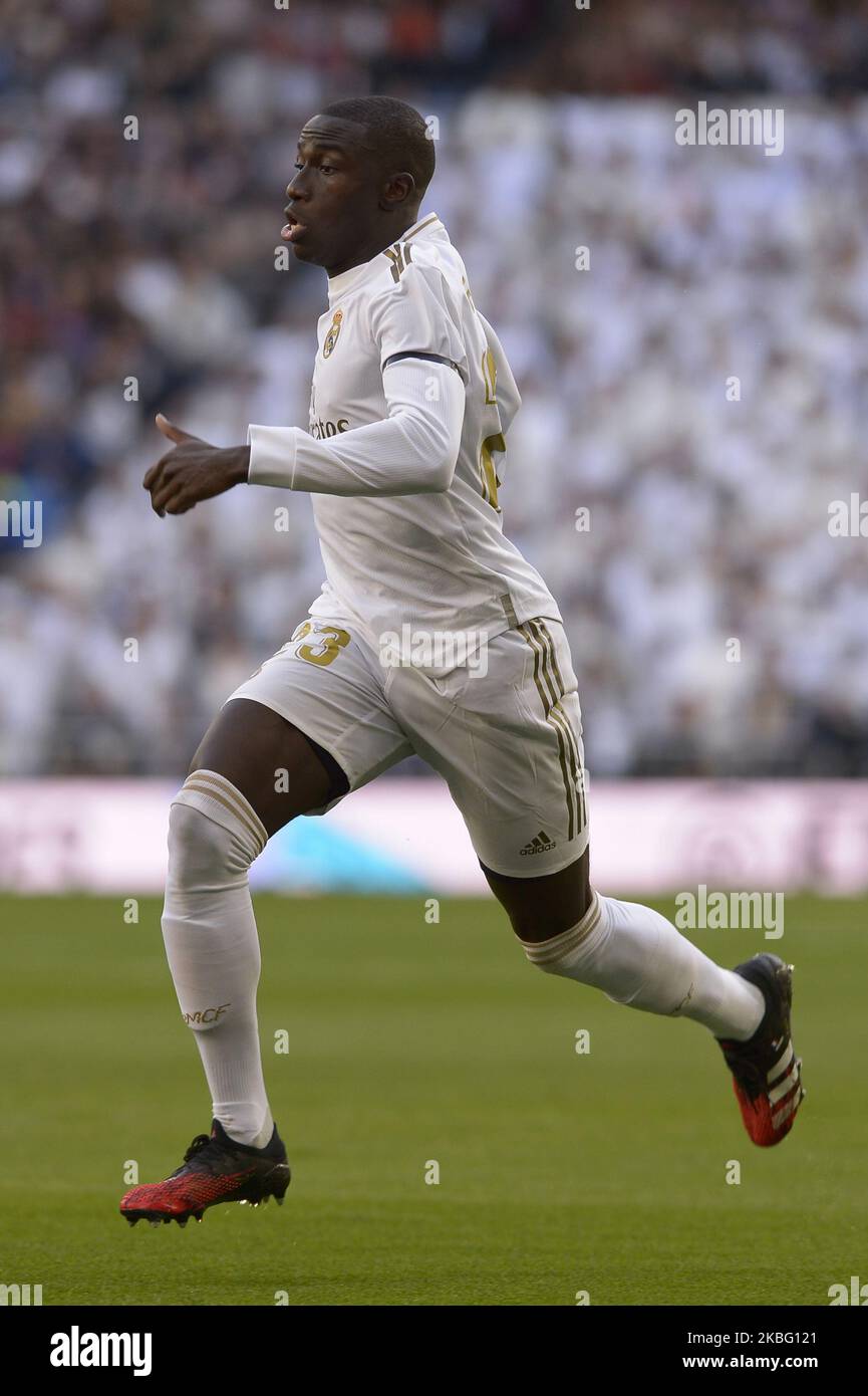 Mendy of Real Madrid during a match between Real Madrid vs Atlético de ...