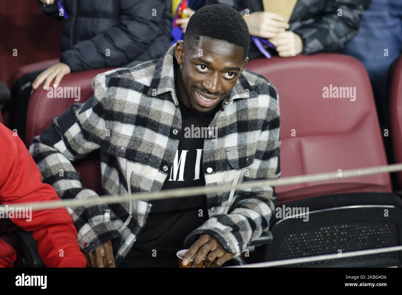 11 Ousmane Dembele from France of FC Barcelona during the La Liga match between FC Barcelona and Levante UD at Camp Nou on February 02, 2020 in Barcelona, Spain. (Photo by Xavier Bonilla/NurPhoto) Stock Photo