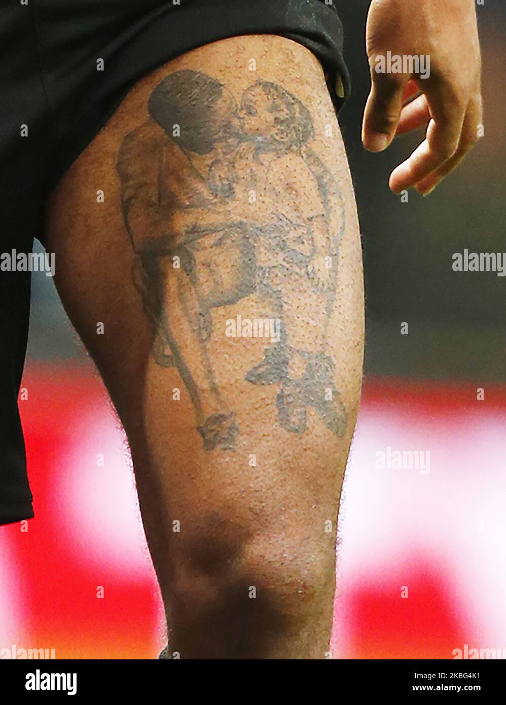 Sterling defended by England after getting tattoo of a gun