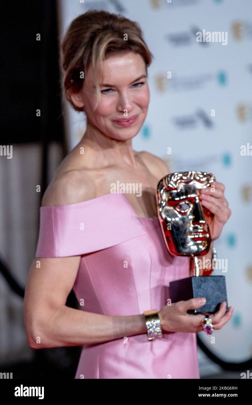 Renee Zellweger attends the EE British Academy Film Awards 2020 After Party at The Grosvenor House Hotel on February 02, 2020 in London, England. (Photo by Robin Pope/NurPhoto) Stock Photo