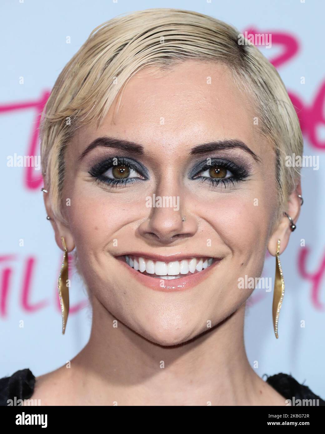 HOLLYWOOD, LOS ANGELES, CALIFORNIA, USA - FEBRUARY 03: Actress Alyson Stoner arrives at the Los Angeles Premiere Of Netflix's 'To All The Boys: P.S. I Still Love You' held at the Egyptian Theatre on February 3, 2020 in Hollywood, Los Angeles, California, United States. (Photo by Xavier Collin/Image Press Agency/NurPhoto) Stock Photo