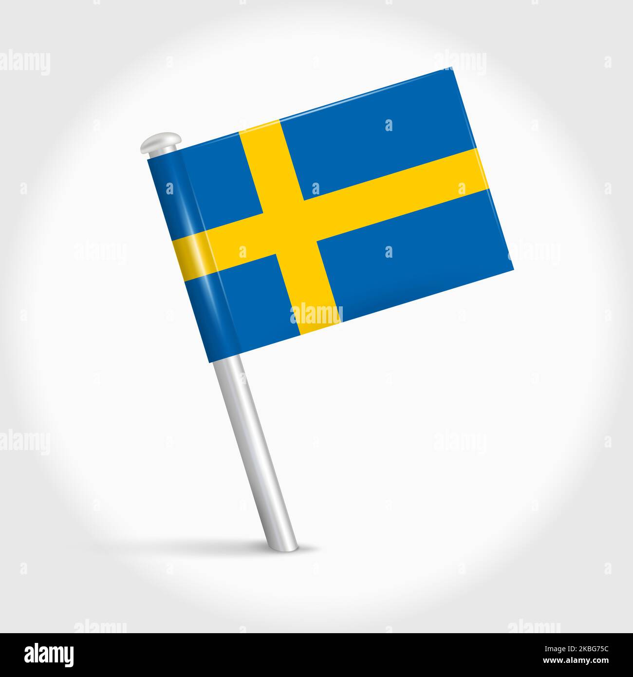 Fanion Vintage Brøndby – Suède (Suede) – Wimpel/Pennant Collection Football Scandinave
