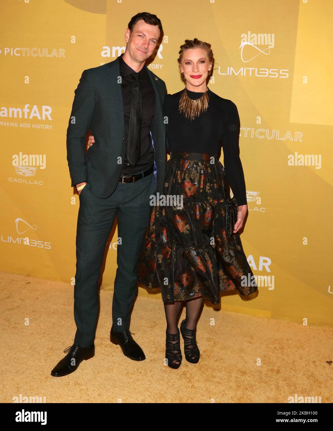 Hollywood, CA, November 3, 2022, Katee Sackoff, Robin Gadsby arrives at