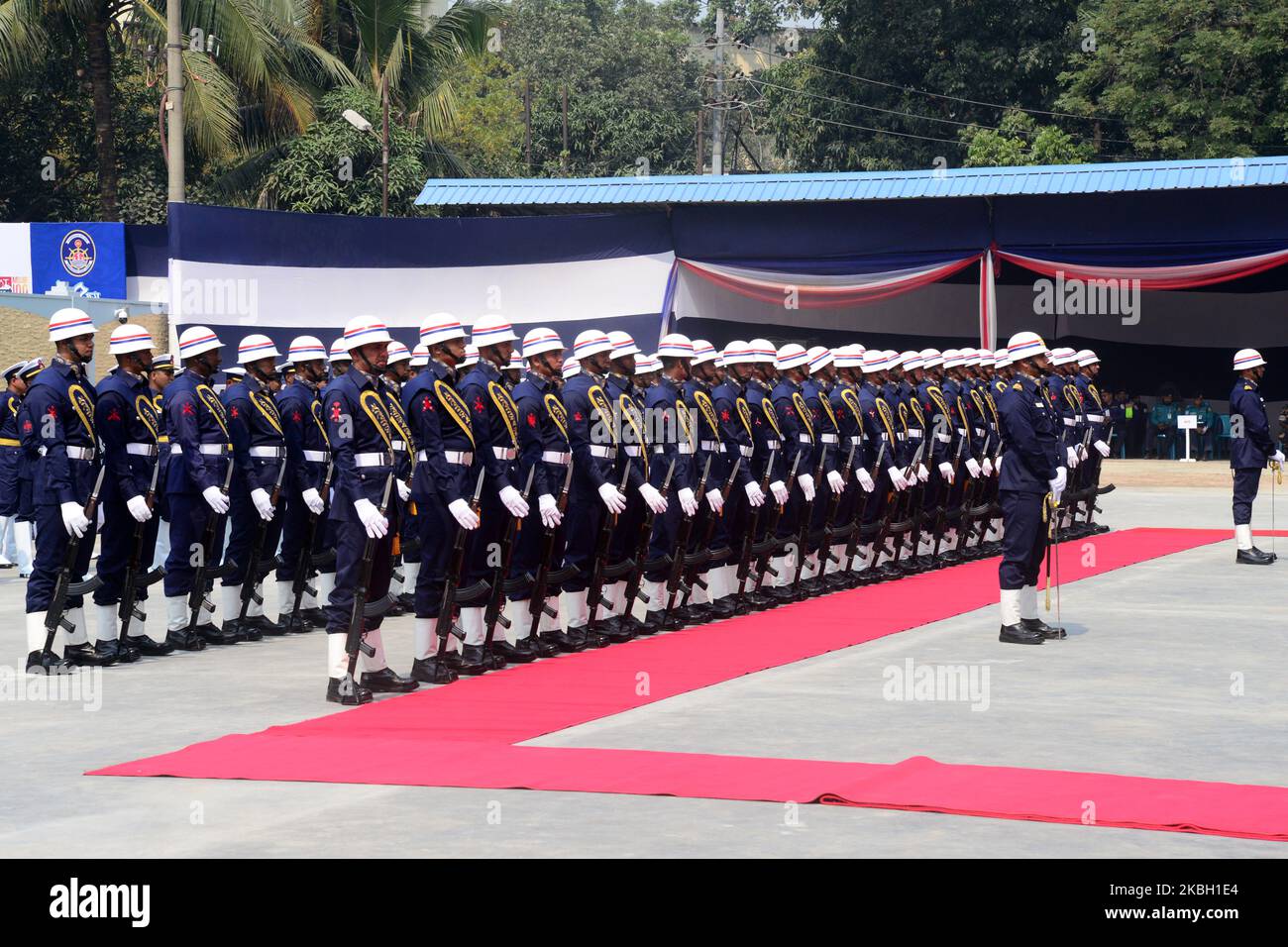 Bangladesh Coast Guard Celebrates 25th Anniversary at headquarter in Dhaka, Bangladesh, on