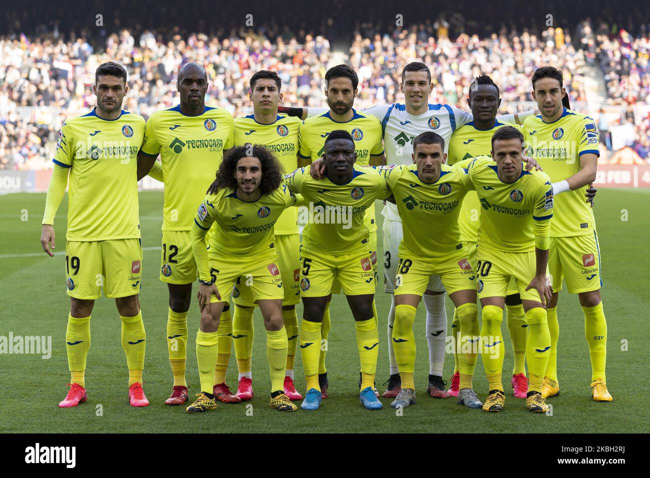 Barcelona team group barcelona february hi-res stock photography and images  - Alamy