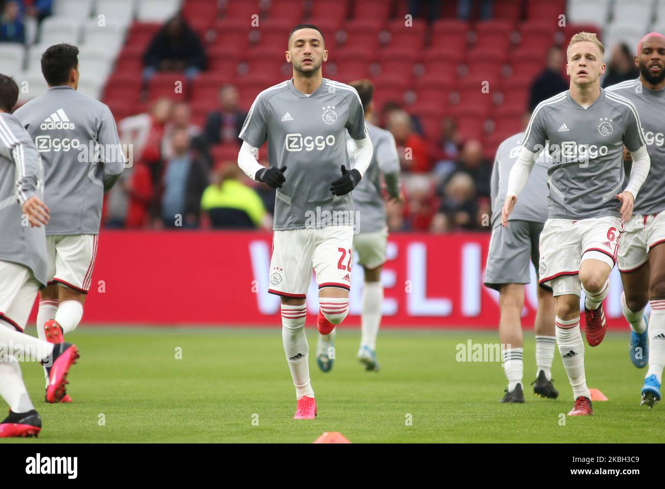 AMSTERDAM, 17-09-2019 JohanCruyff Arena , Champions League Football season  2019 / 2020 .Ajax coach Erik ten Hag during the match Ajax - Lille Stock  Photo - Alamy