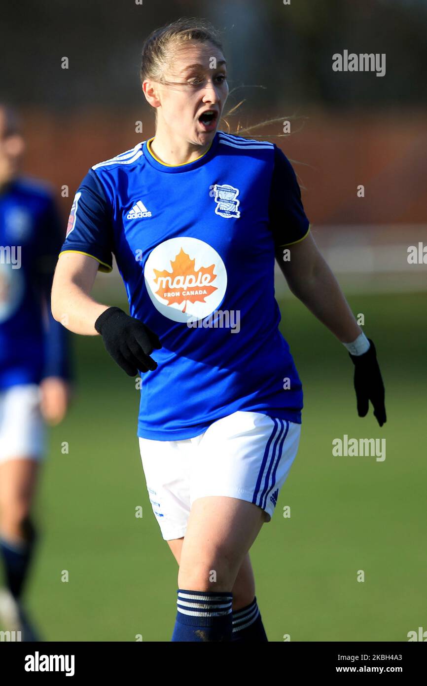 Claudia Walker of Birmingham City during the SSE Women's FA Cup Fifth ...