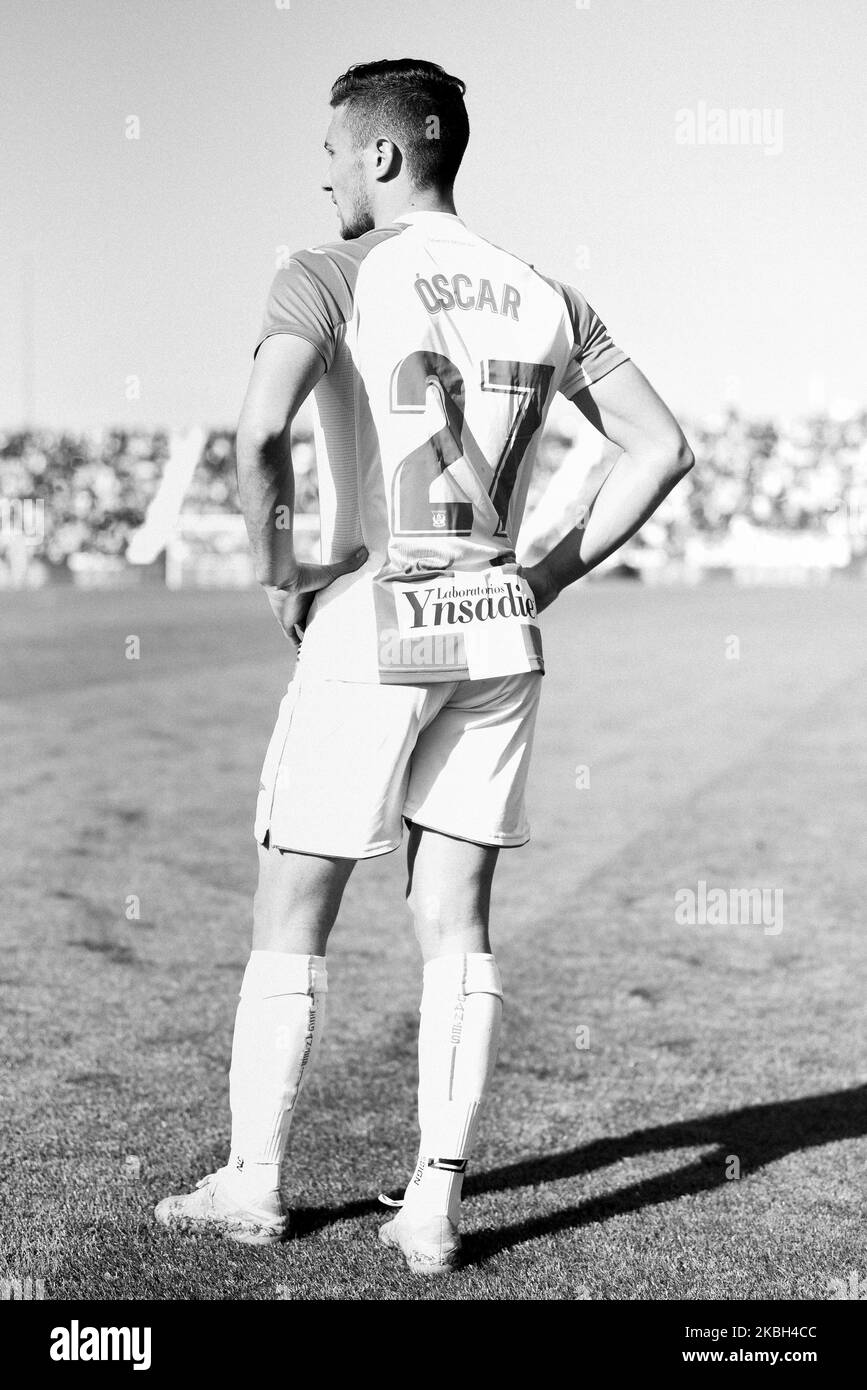 Oscar Rodriguez during La Liga match between CD Leganes and Betis FC at Estadio Municipal de Butarque on February 16, 2020 in Leganes, Spain . (Photo by Rubén de la Fuente Pérez/NurPhoto) Stock Photo