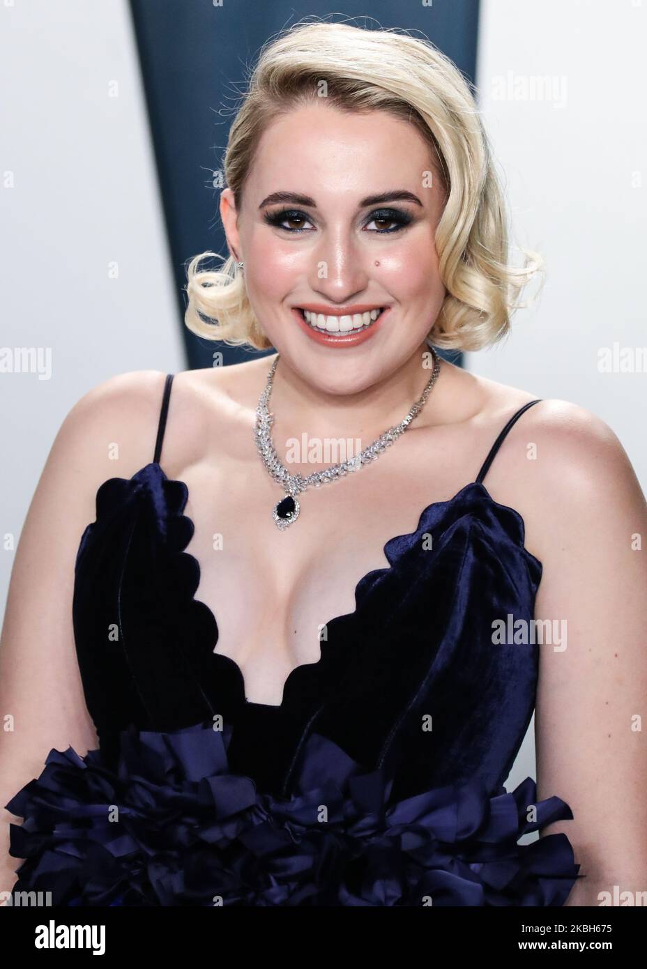 BEVERLY HILLS, LOS ANGELES, CALIFORNIA, USA - FEBRUARY 09: Actress Harley Quinn Smith arrives at the 2020 Vanity Fair Oscar Party held at the Wallis Annenberg Center for the Performing Arts on February 9, 2020 in Beverly Hills, Los Angeles, California, United States. (Photo by Xavier Collin/Image Press Agency/NurPhoto) Stock Photo
