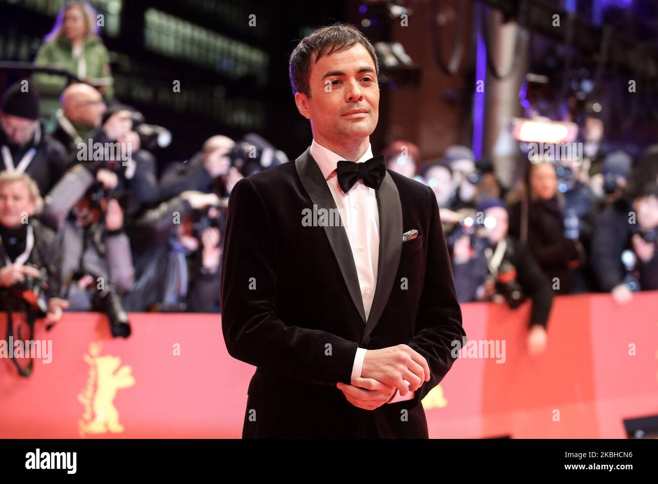 Nikolai Kinski attend Opening Ceremony and 'My Salinger Year' premiere during 70th Berlinale International Film Festival at Berlinale Palace in Berlin, Germany on February 20, 2020. (Photo by Dominika Zarzycka/NurPhoto) Stock Photo