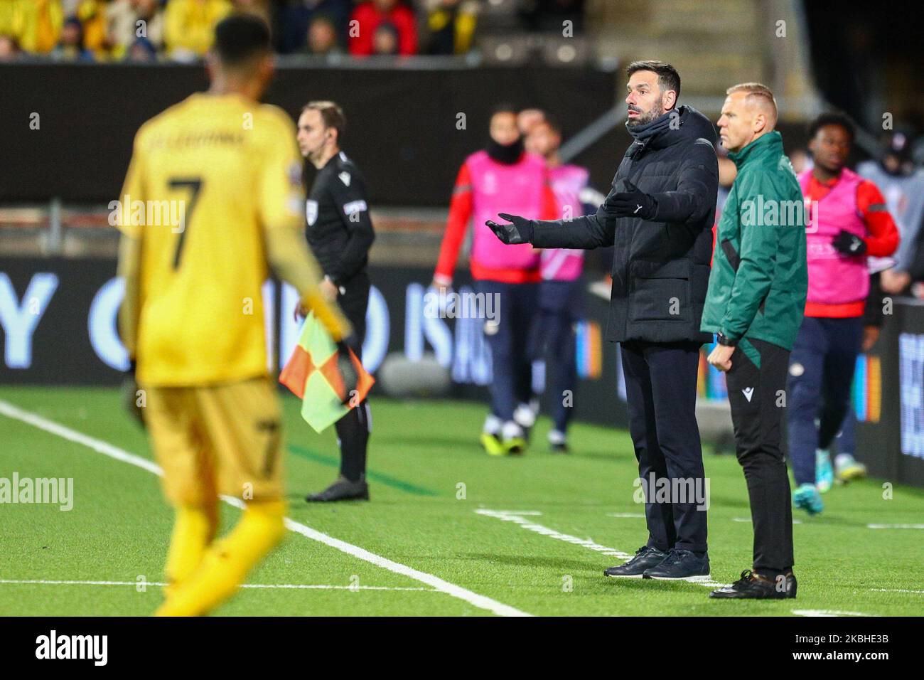 Bodø 20221103.PSV Eindhoven's coach Ruud van Nistelrooy during the group stage match in Europa Leauge 2022/2023 between Bodoe/Glimt and PSV Eindhoven. Photo: Mats Torbergsen / NTB Stock Photo