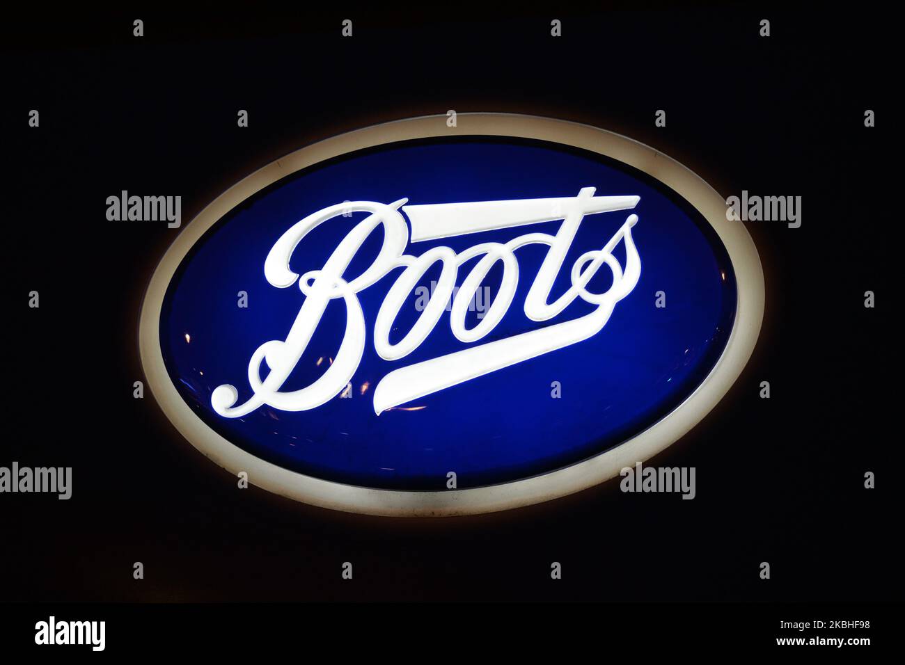 Boots pharmacy logo seen in London. On Saturday, 25 January 2019, in London, United Kingdom