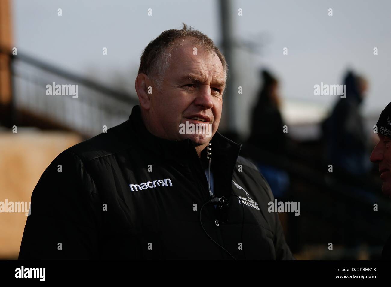 Dean Richards (DOR) of Newcastle Falcons during the Greene King IPA