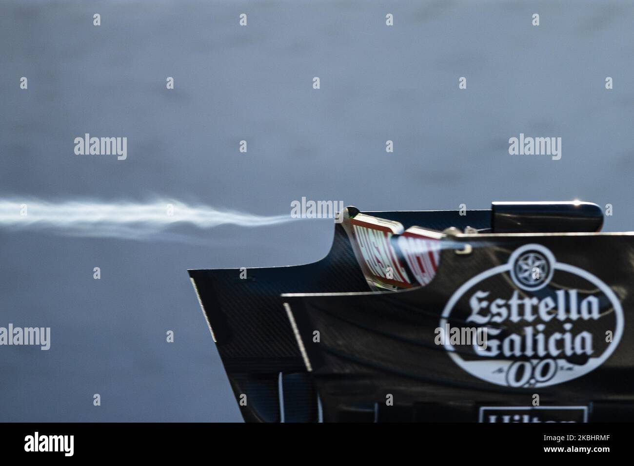 Coanda effect at 55 SAINZ Carlos (spa), McLaren Renault F1 MCL35 car