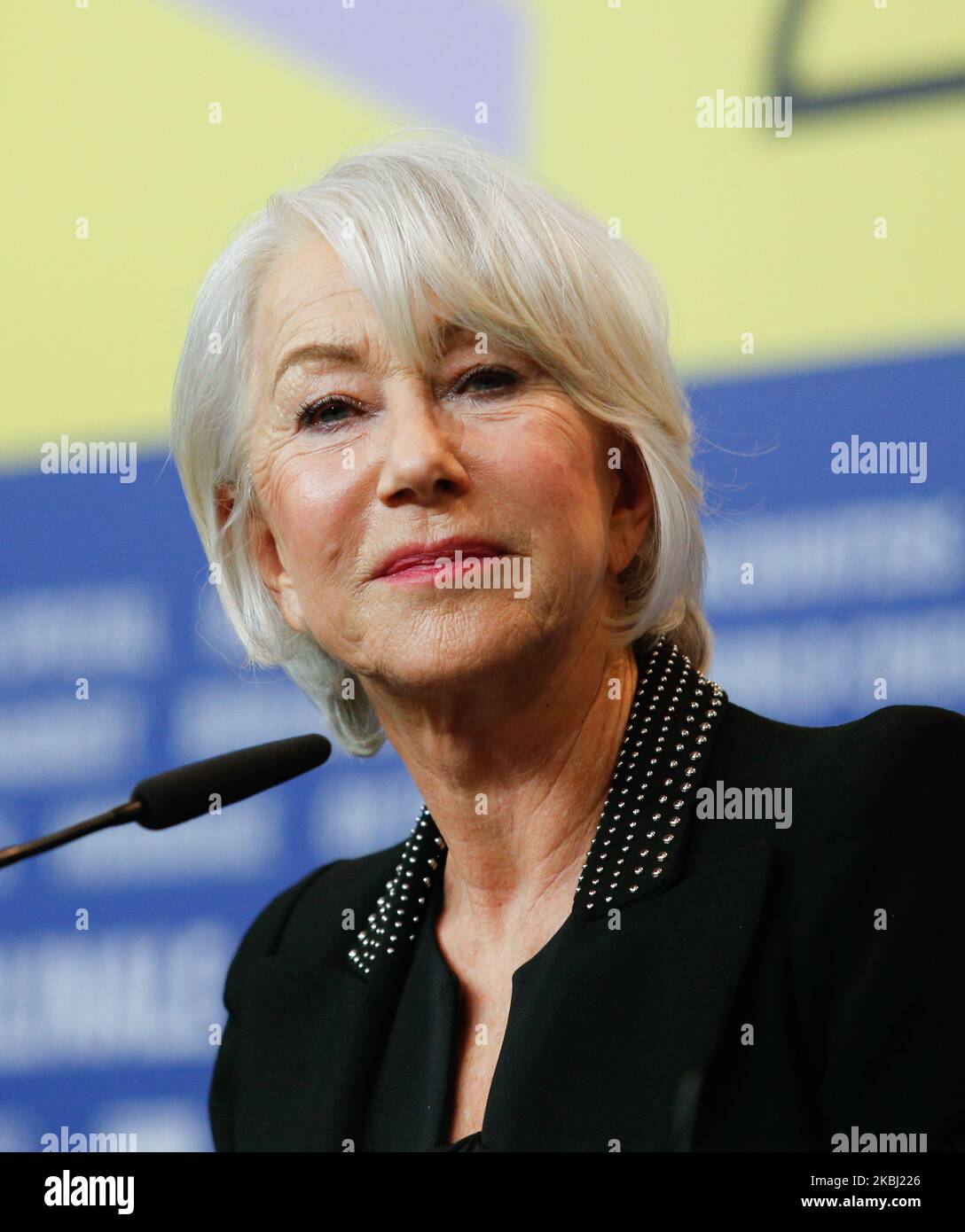 British actress Dame Hellen Mirren, recipient of Honorary Golden Bear