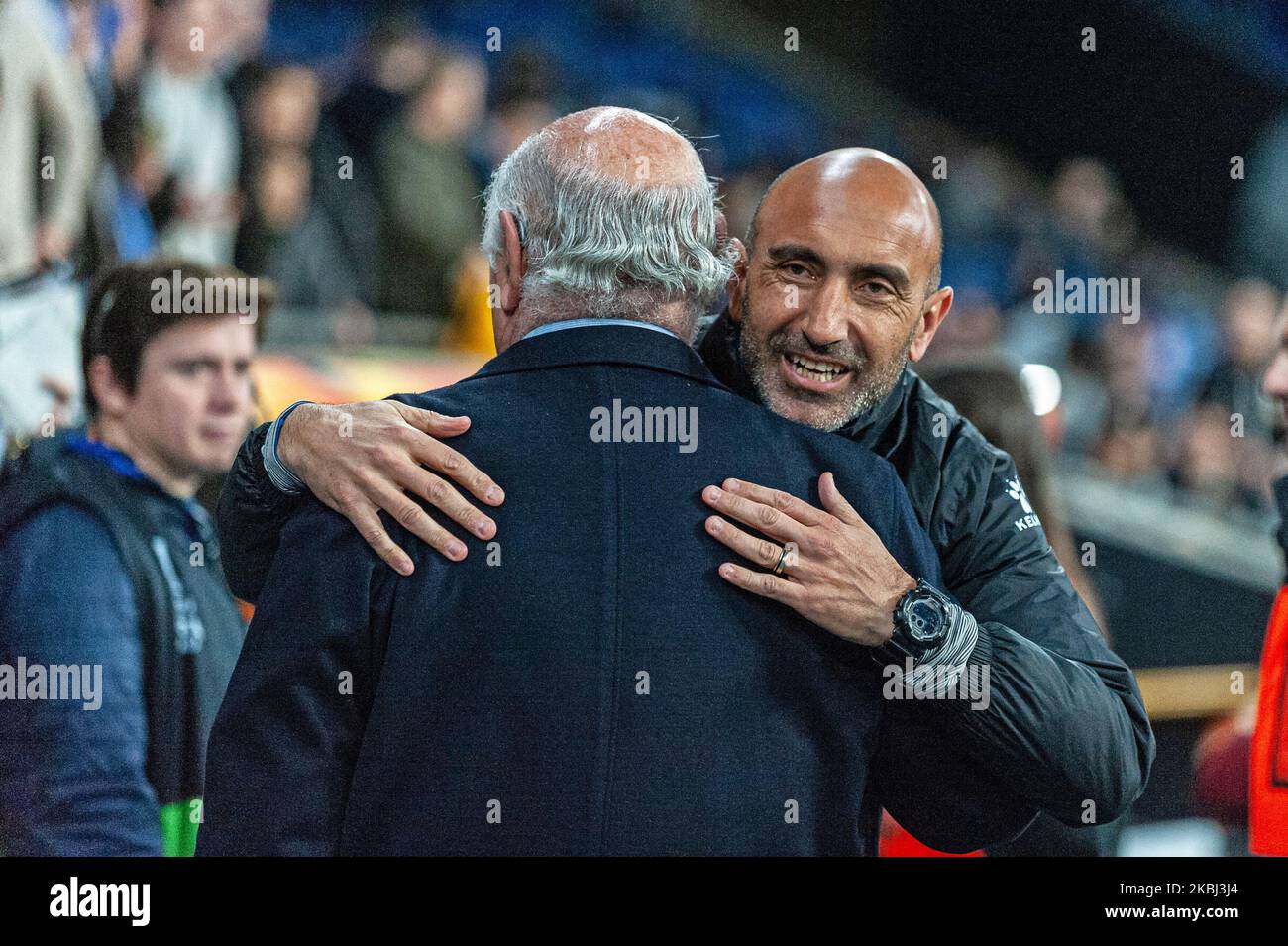 Abelardo Fernandez during the match between RCD Espanyol and Wolverhampton Wanderers FC, corresponding to the second leg of the round of 32 of the Europa League, played at the RCDE Stadium, on 27th February 2020, in Barcelona, Spain. (Photo by Xavier Ballart/Urbanandsport/NurPhoto) Stock Photo