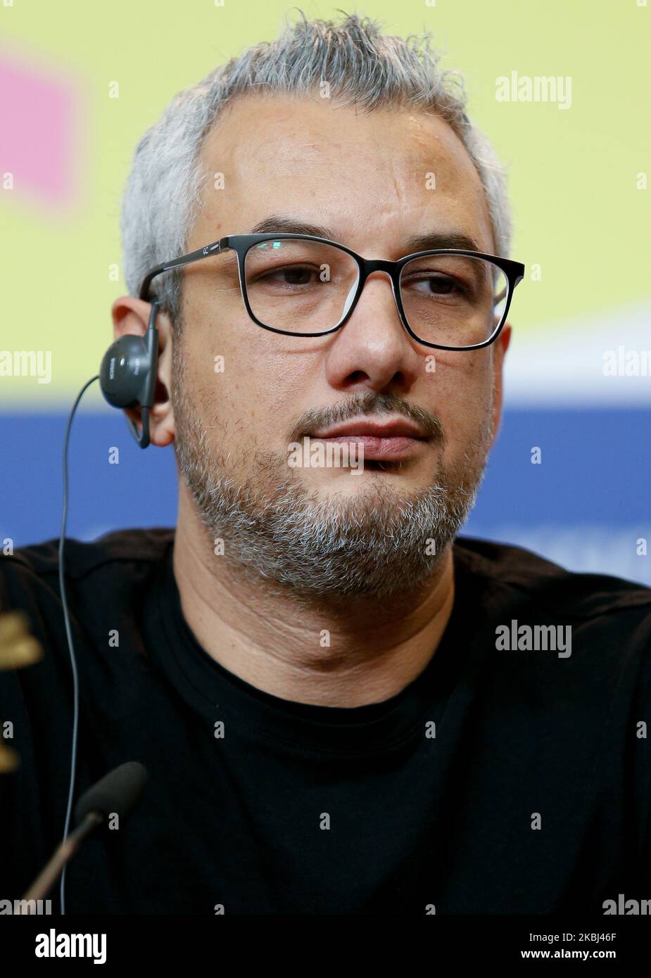 Producer Farzad Pak attends at the ''There Is No Evil'' (Sheytan Vojud Nadarad) press conference during 70th Berlinale International Film Festival in Grand Hyatt in Berlin, Germany on February 28, 2020. (Photo by Dominika Zarzycka/NurPhoto) Stock Photo