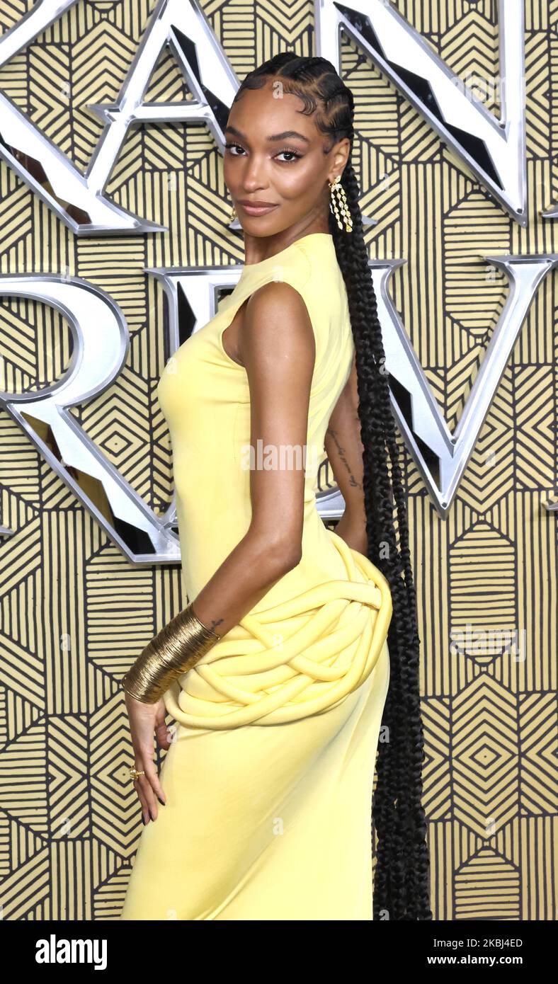 Jourdan Dunn, Black Panther: Wakanda Forever - European Premiere