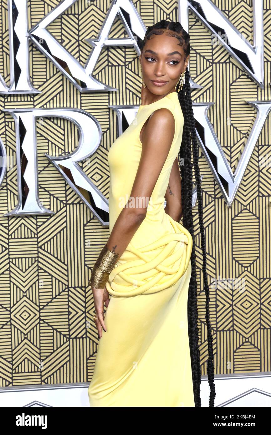 Jourdan Dunn, Black Panther: Wakanda Forever - European Premiere