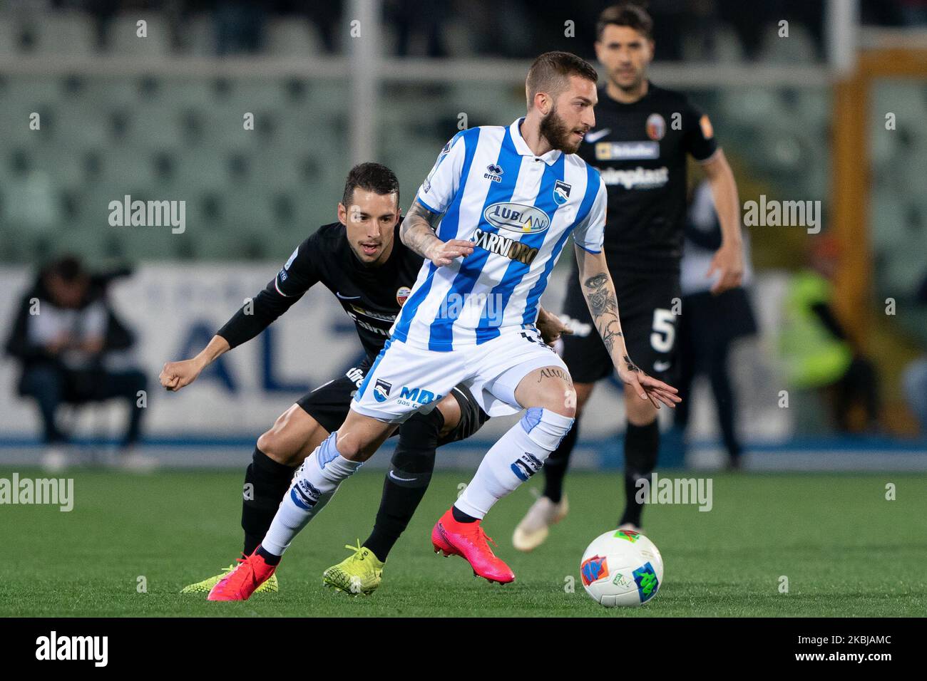 Luca clemenza of pescara calcio 1936 hires stock photography and