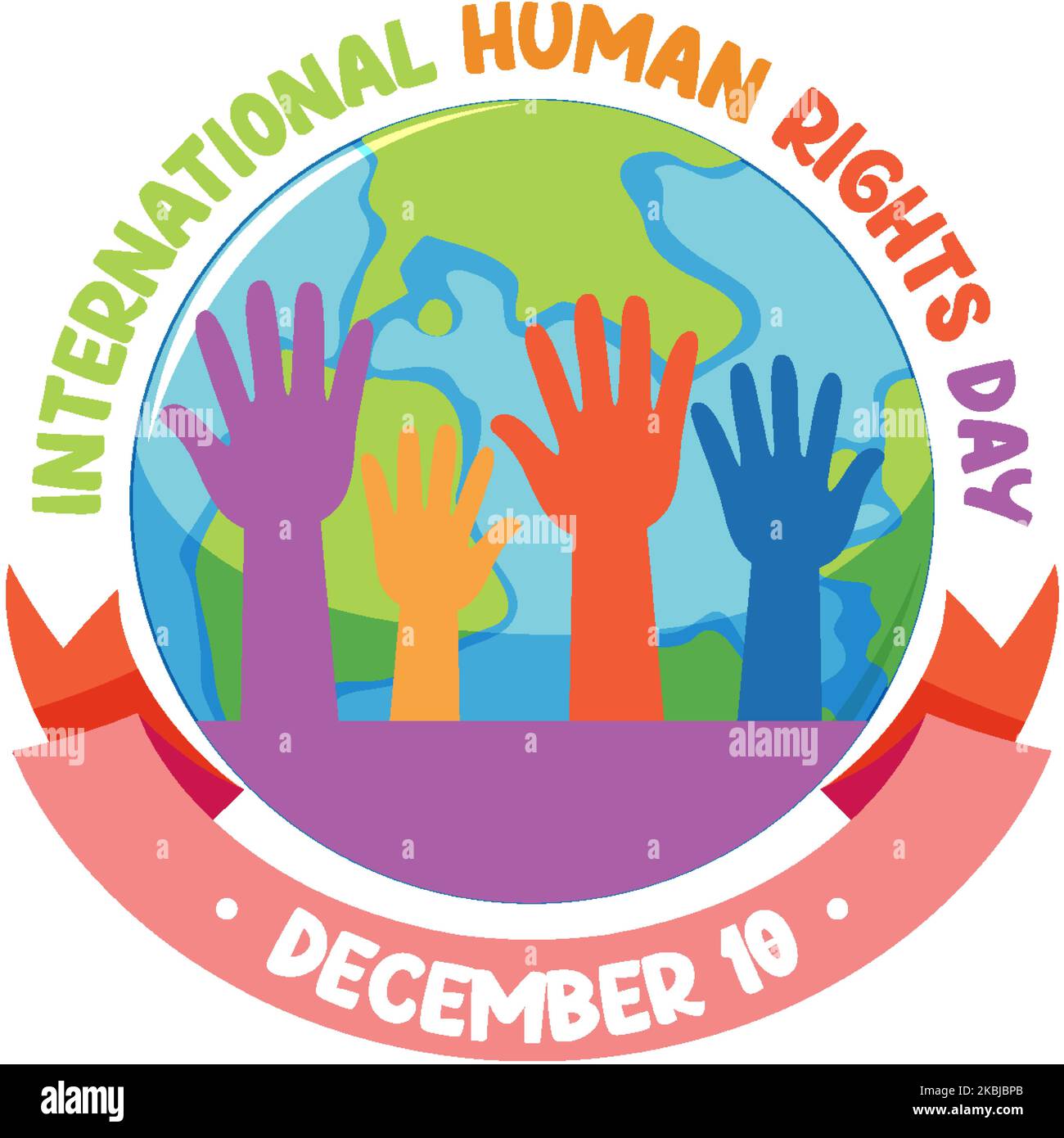 Human rights hand picture Cut Out Stock Images & Pictures - Alamy