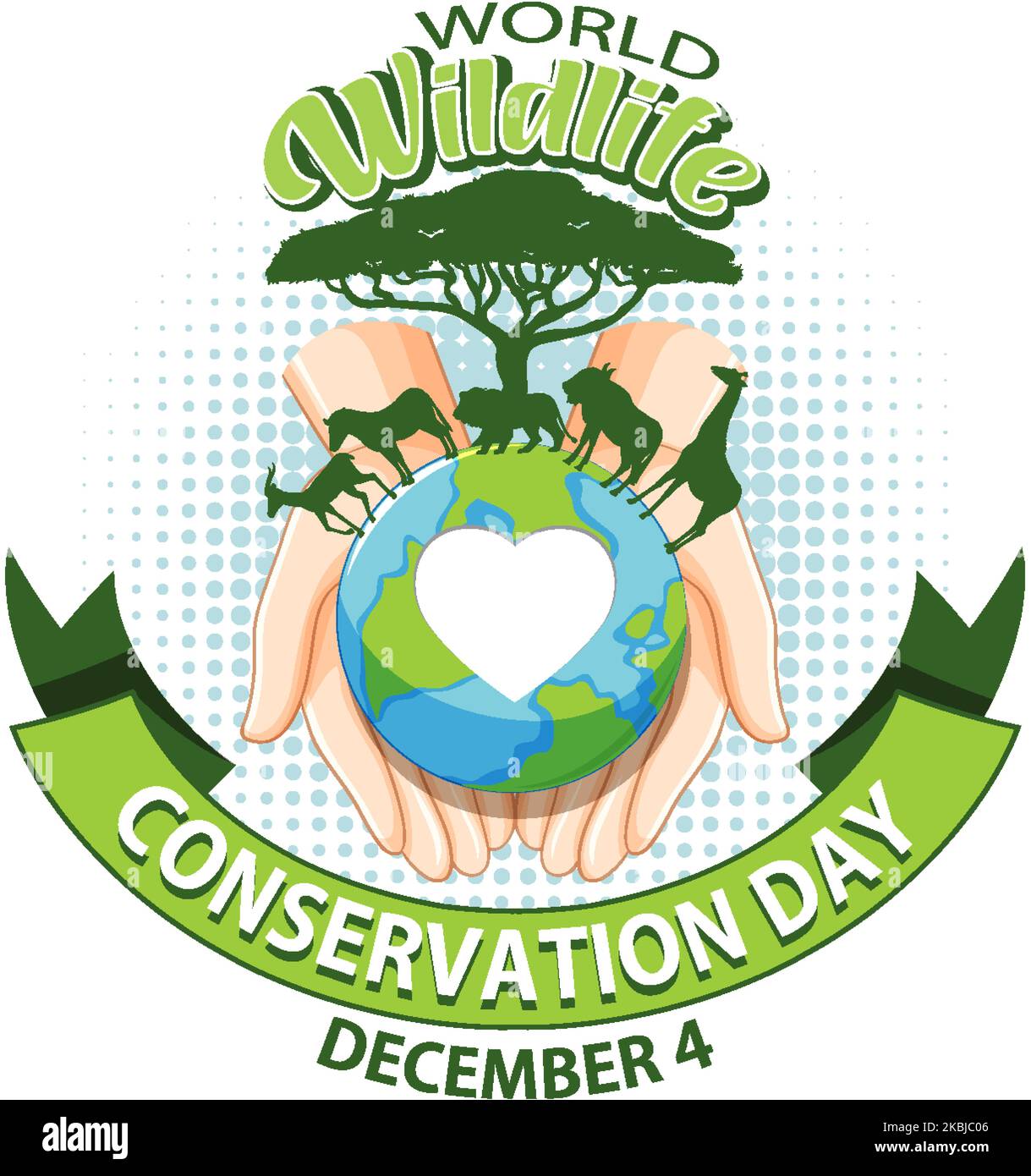 World Wildlife Conservation Day Banner Design illustration Stock Vector ...