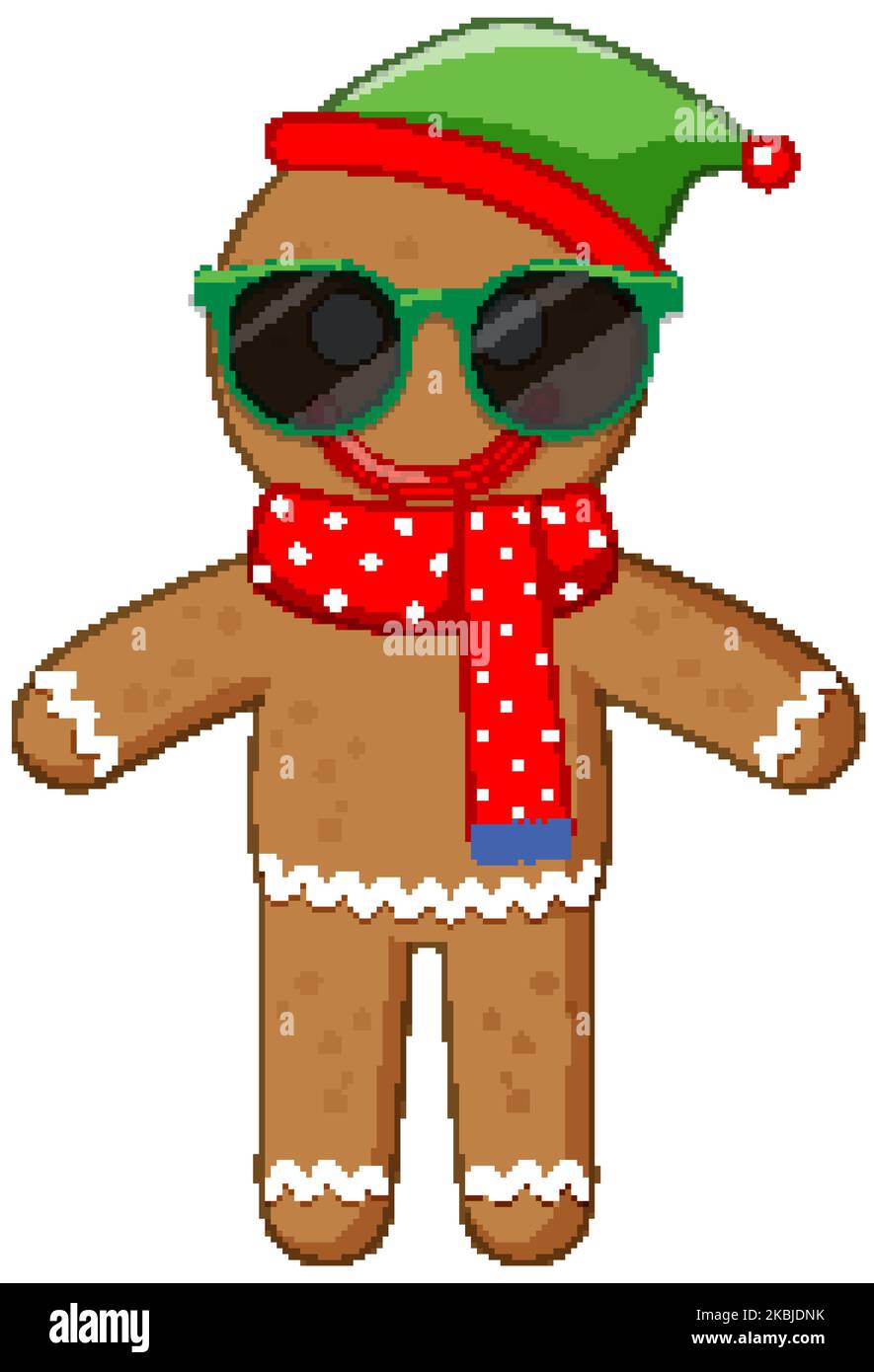 Gingerbread Man Cookie Clipart Cut Out Stock Images & Pictures - Alamy