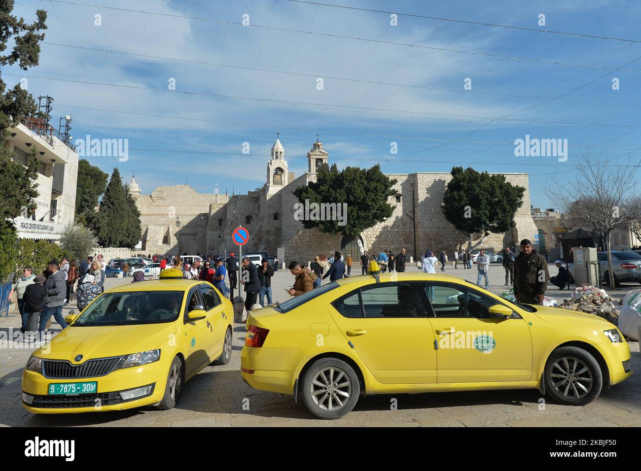 Palestinian taxi in west bank hi-res stock photography and images - Alamy