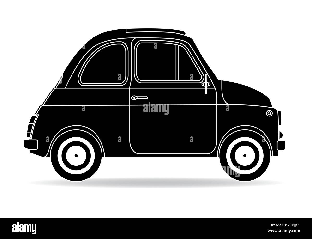 Cartoon car italian Stock Vector Images - Alamy