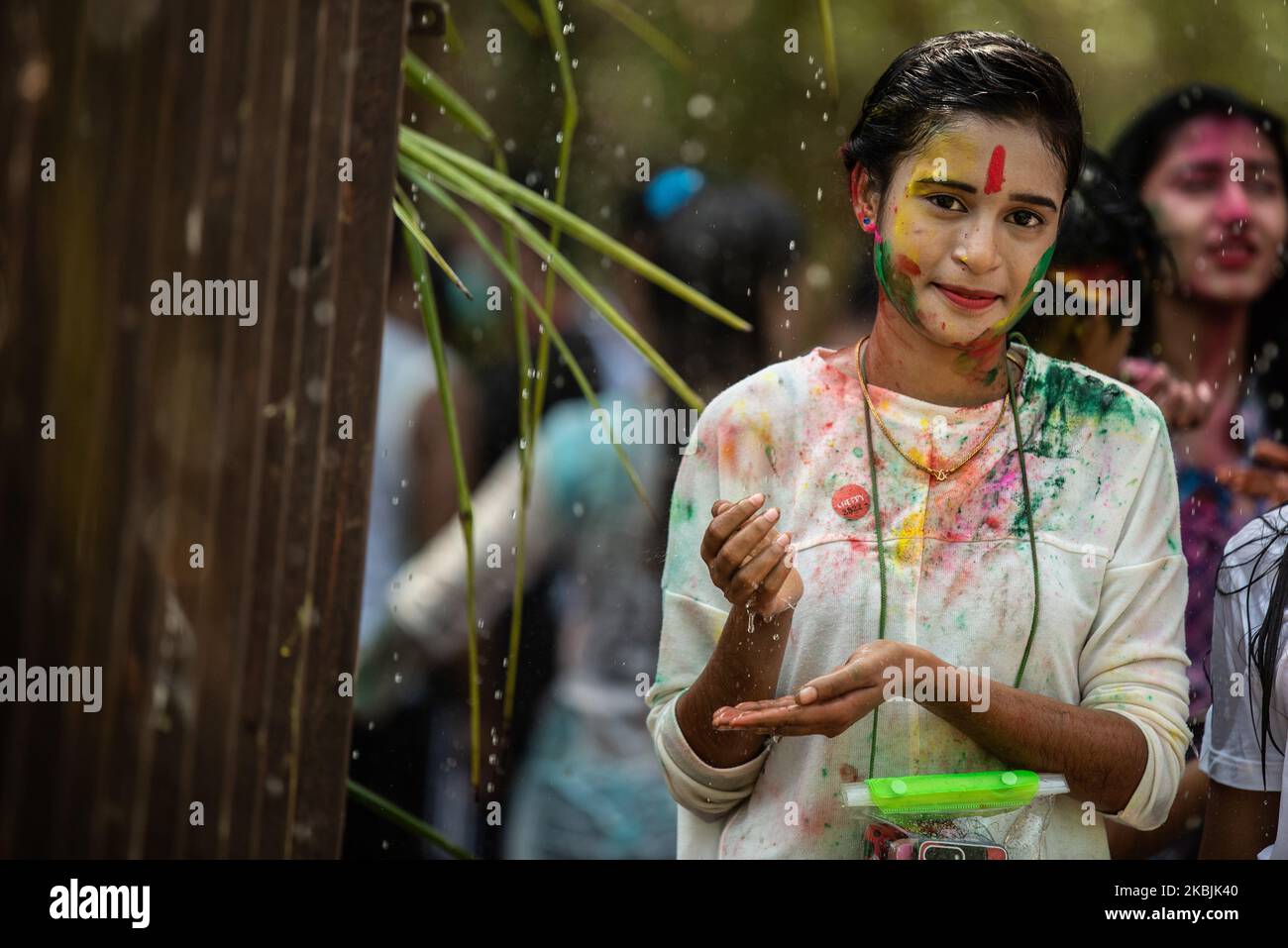 holi festival yangon