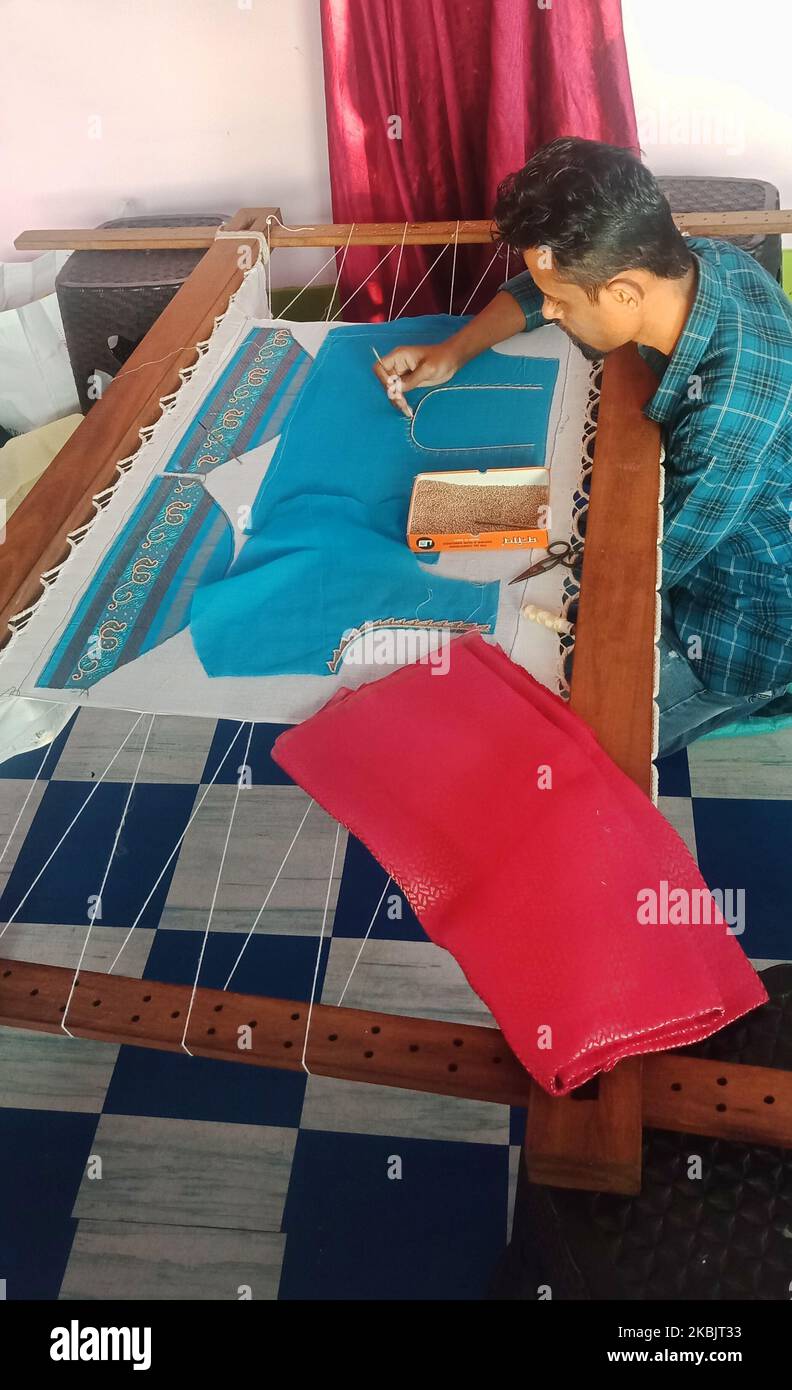 Embroidery india blouse hires stock photography and images Alamy