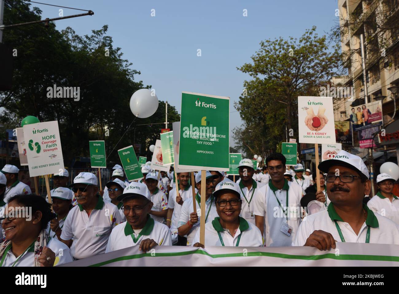 An awareness walk for a healthy kidney and prevention of kidney