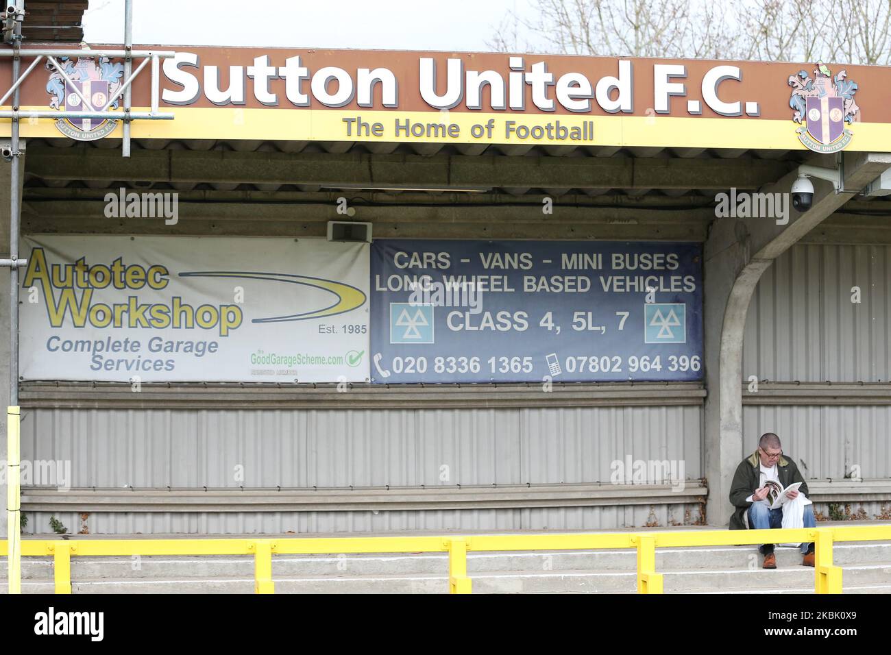Gander green stadium general view hires stock photography and images