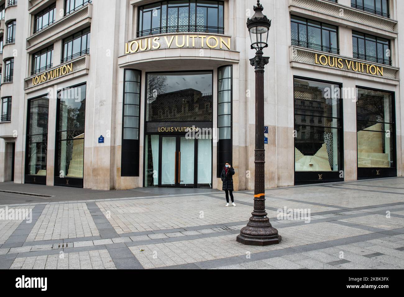 PARIS, FRANCE - JUN 6, 2015: Louis Vuitton in the Galeries